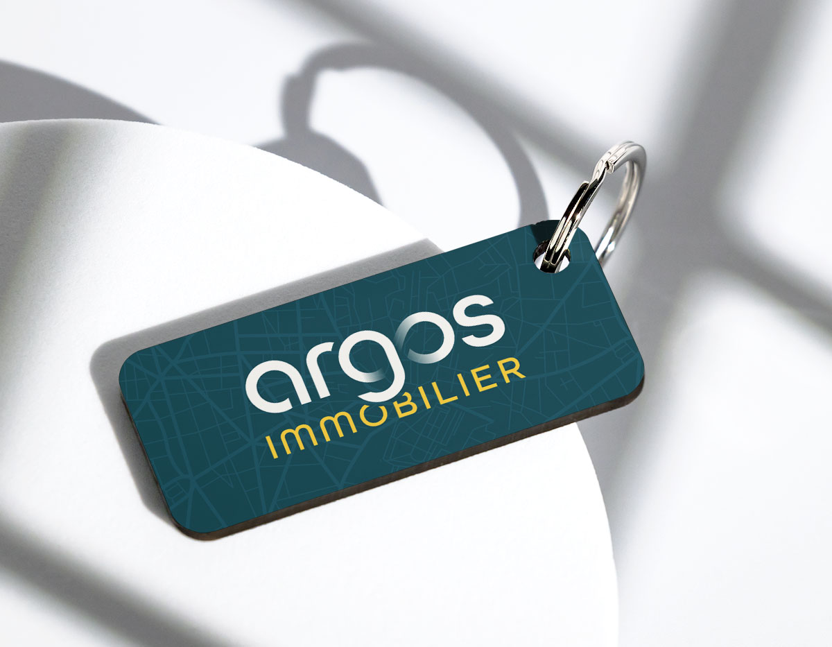 ARGOS-logo porte clef